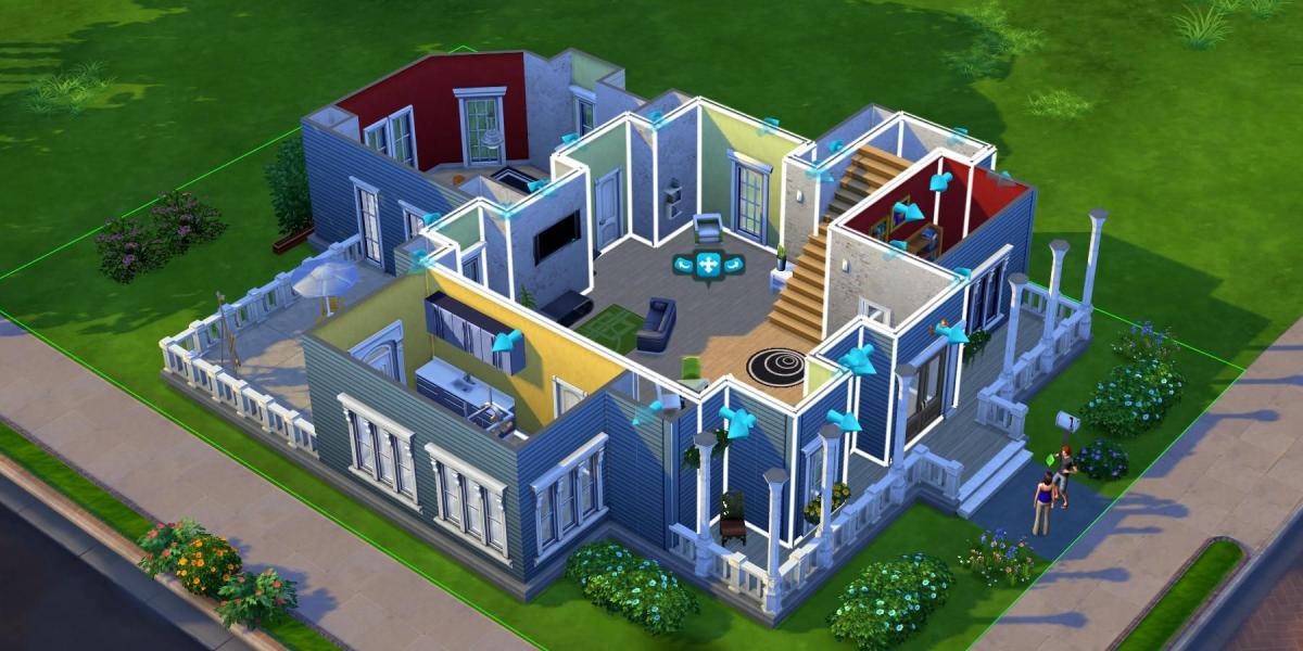 the sims 4 construindo uma casa