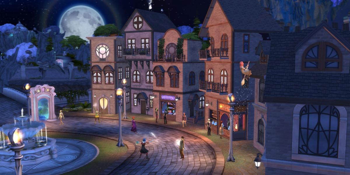 The Sims 4 Magic Realm Caster Alley