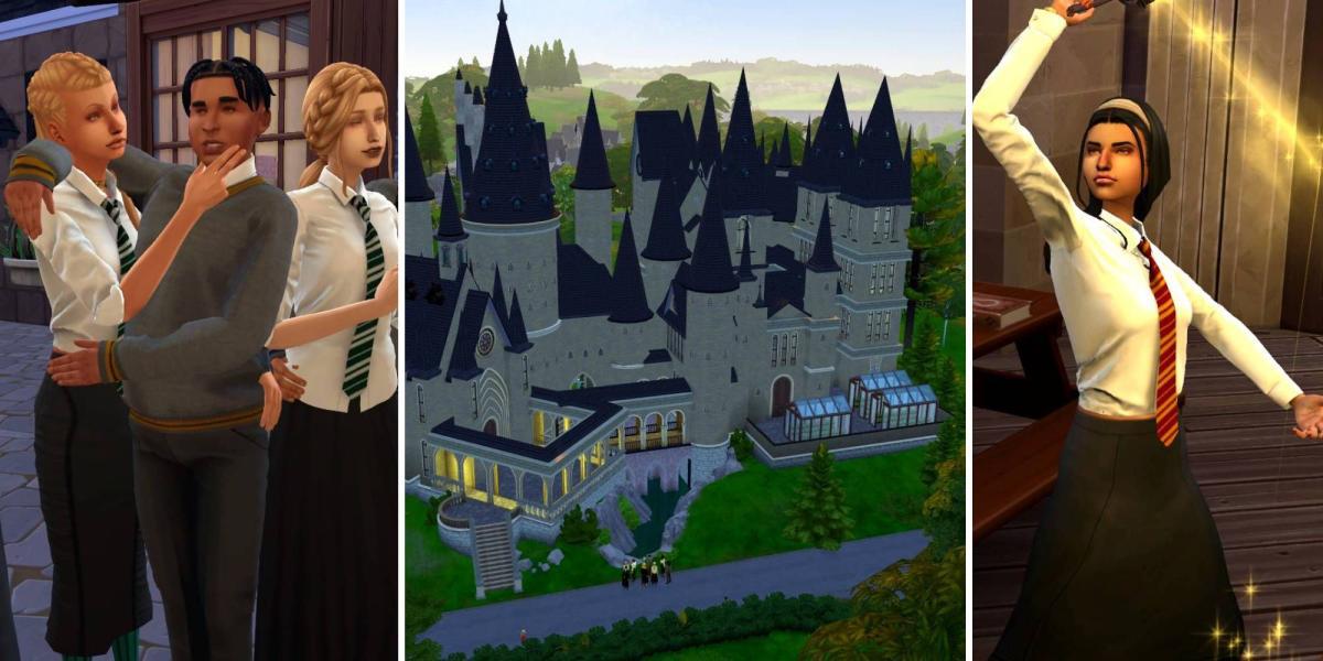 The Sims 4: Melhores Mods, CC e Construções para Recriar o Legado de Hogwarts