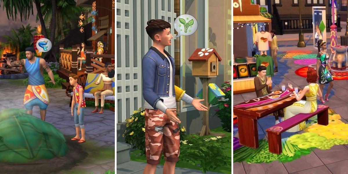 The Sims 4: Melhores pacotes de expansão para jogabilidade Rags-To-Riches