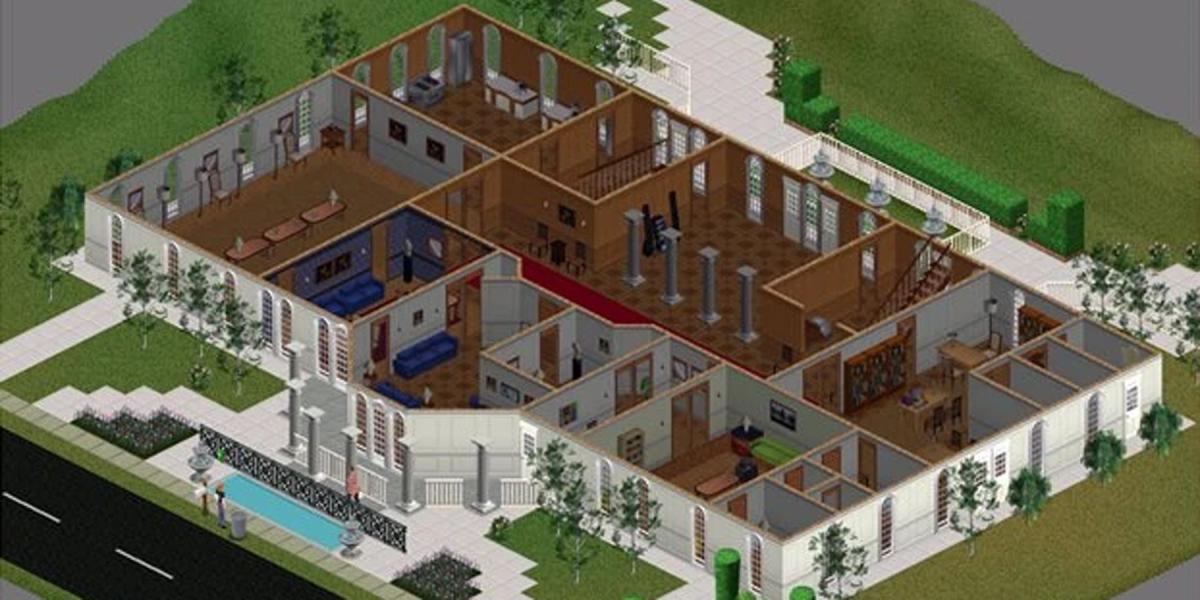The Sims 2000 Casa Branca