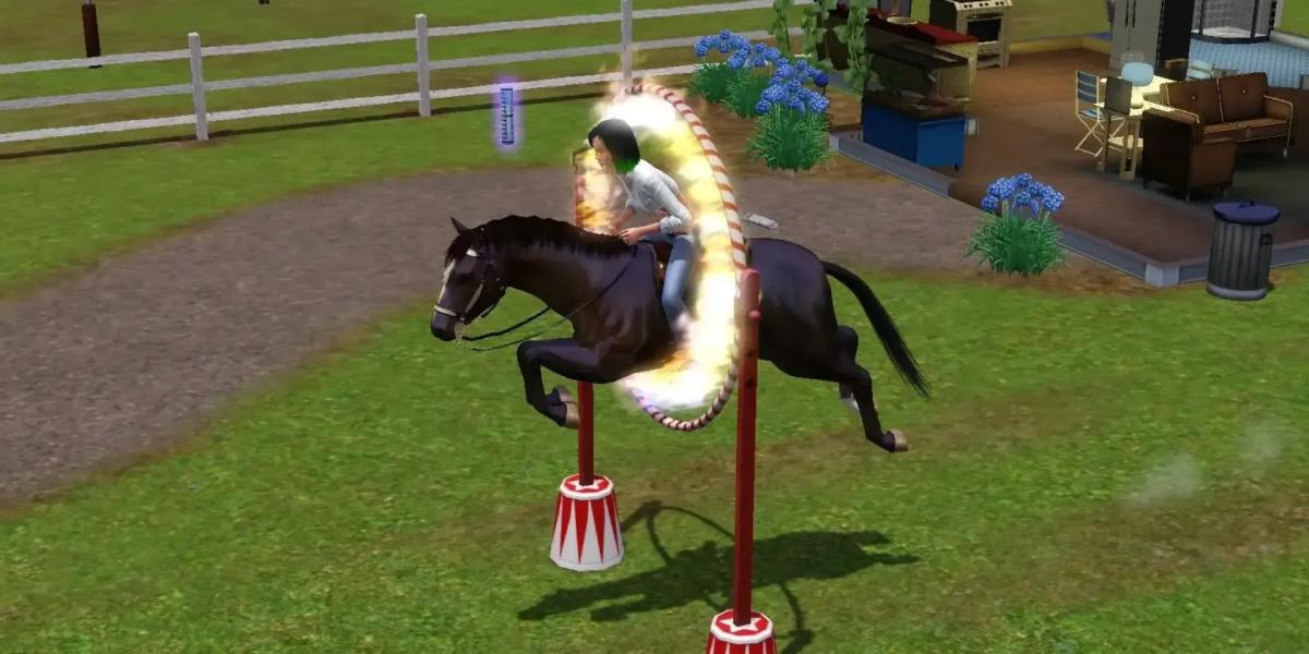 The Sims 3 cavalo