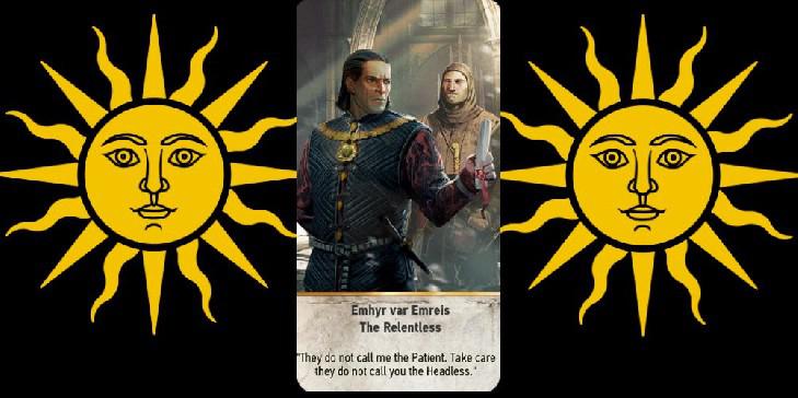 The Witcher 3: As 10 melhores cartas do baralho Nilfgaardian Empire