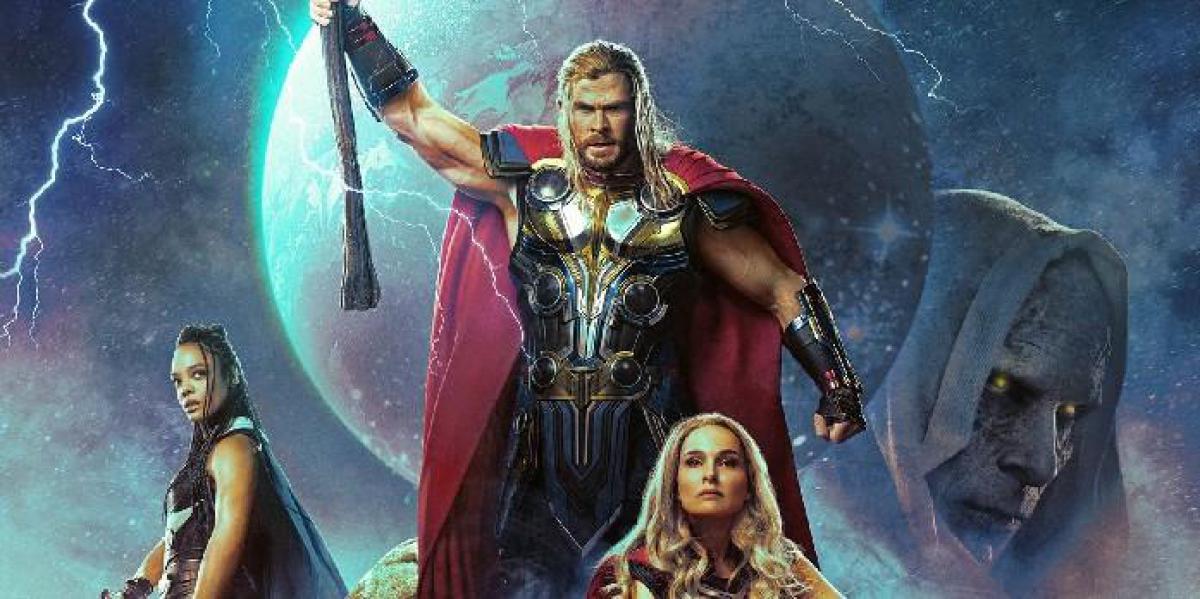 Thor: Love Thunder Críticos e pontuação do público caem para o fundo do MCU
