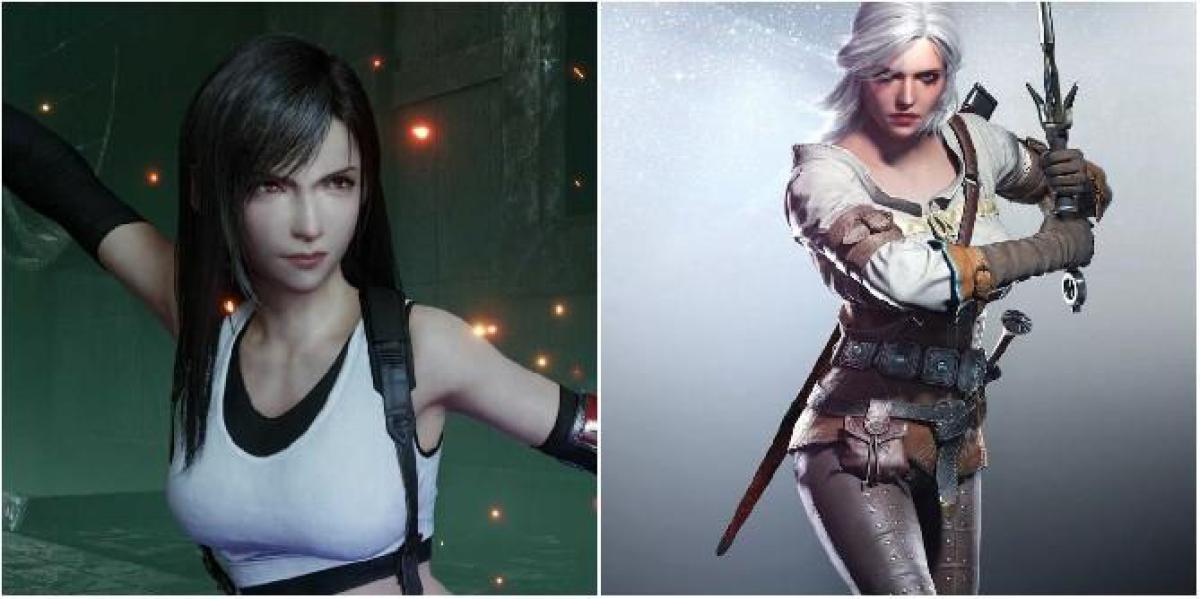 Tifa de Final Fantasy 7 Vs Ciri de The Witcher: Quem venceria?