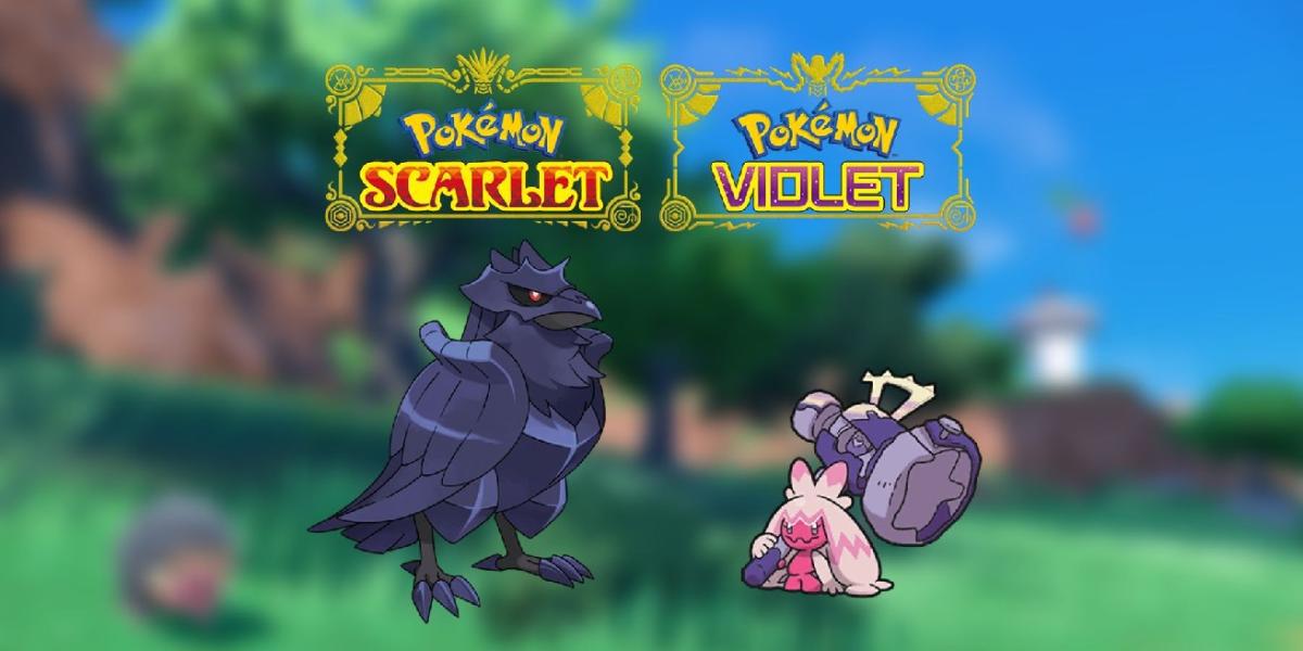 Tinkaton de Pokemon Scarlet e Violet não é tão eficaz contra Corviknight quanto sugere sua entrada na Pokédex