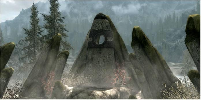 Todas as 13 pedras em pé em Skyrim, classificadas