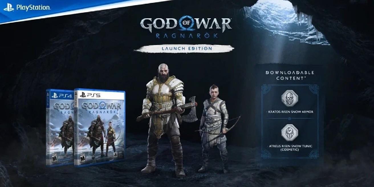 Todas as edições especiais de God of War Ragnarok