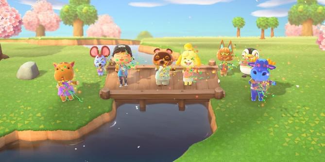 Todo Animal Crossing: New Horizons Villager comemorando seu aniversário em junho