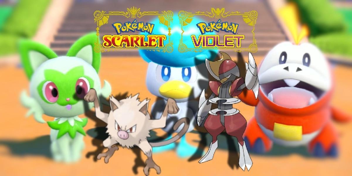 Todo o Pokedex de Pokemon Scarlet e Violet vaza online com imagens