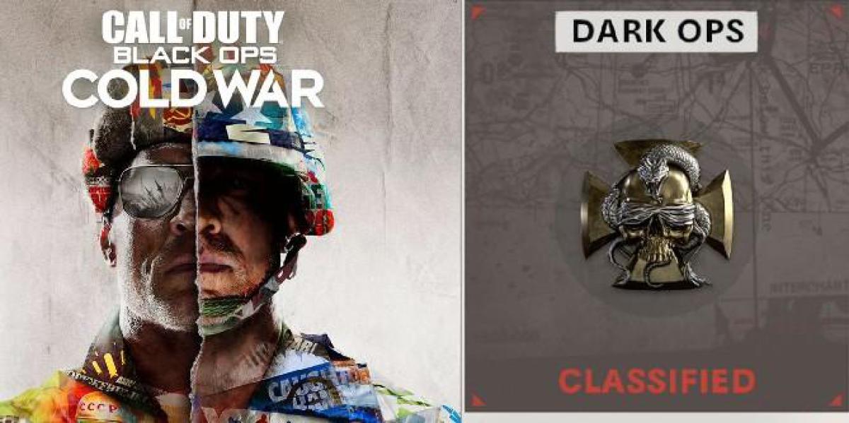 Todos os desafios de Call of Duty: Black Ops Guerra Fria Dark Ops