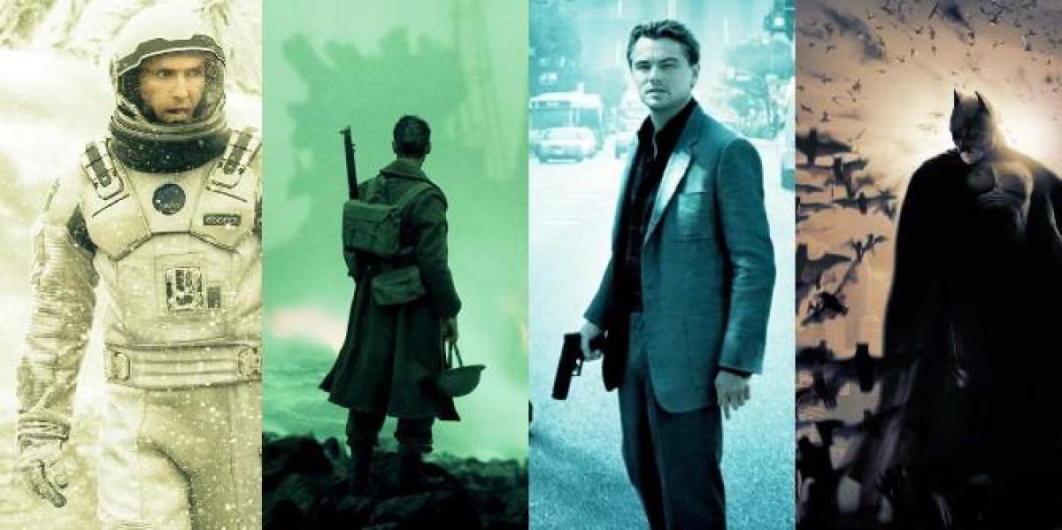 Todos os filmes de Christopher Nolan, classificados pelo Rotten Tomatoes