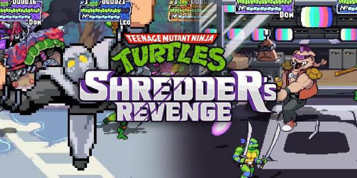 Todos os inimigos vistos no trailer do jogo Teenage Mutant Ninja Turtles: Shredder s Revenge