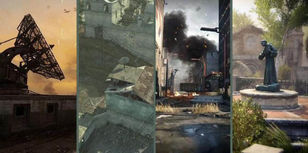 Todos os jogos de Call of Duty lançados na última década, classificados pela força de seus mapas multijogador