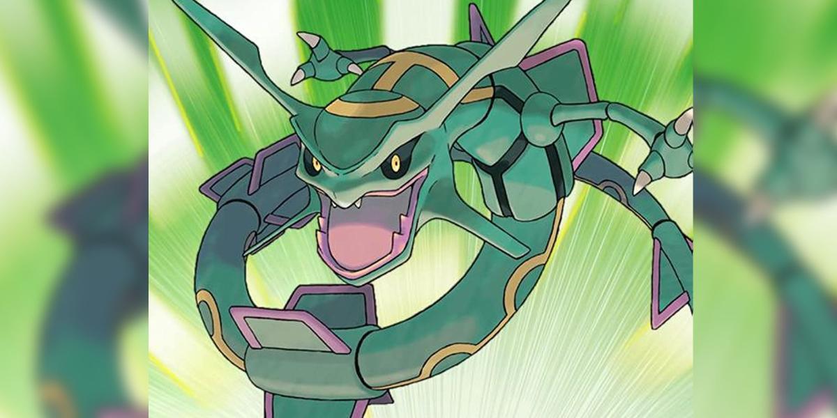 Arte Pokemon Emerald Rayquaza