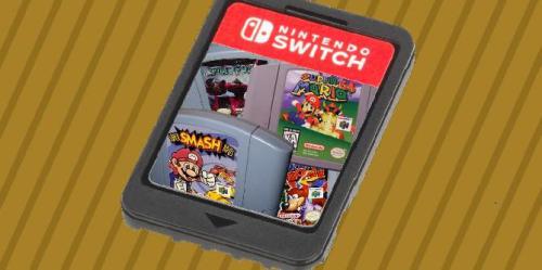 Todos os jogos do Nintendo 64 poderiam caber em um cartucho de switch