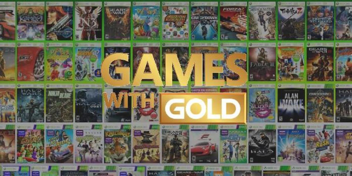 Todos os jogos do Xbox 360 já distribuídos através de jogos com ouro