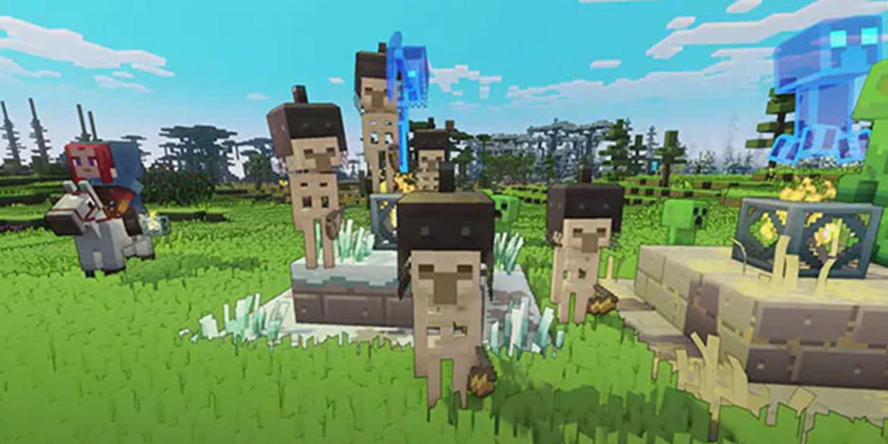 Todos os Mob confirmados para Minecraft Legends até agora