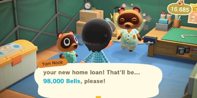 Tom Nook Kinder em Animal Crossing: New Horizons?