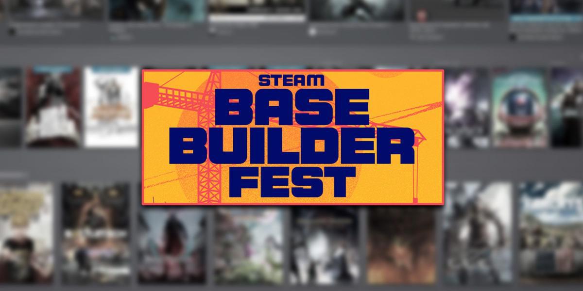 Toneladas de jogos populares à venda no Steam Base Builder Fest