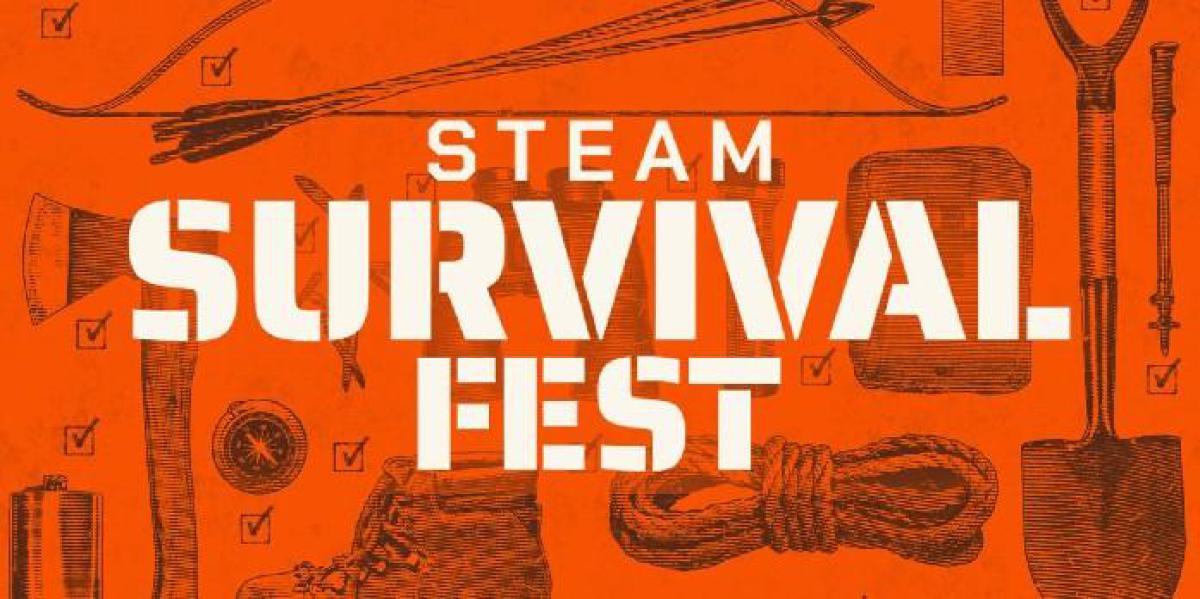 Toneladas de jogos populares à venda para o Steam Survival Fest