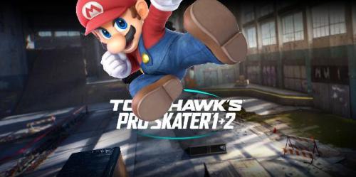 Tony Hawk s Pro Skater Fan recria o Delfino Plaza de Super Mario Sunshine no jogo