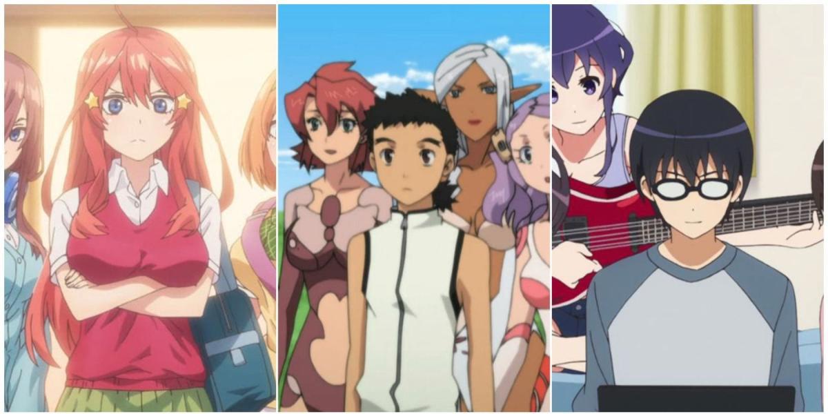 Top 10 animes de harém para maratonar agora!