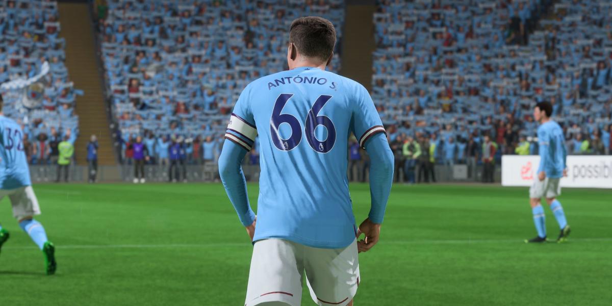 Captura de tela de Antonio Silva no Modo Carreira do FIFA 23