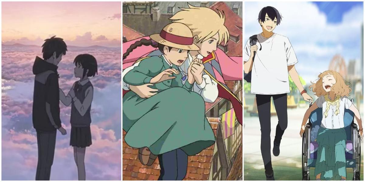 Top 10 filmes de anime para amantes do romance
