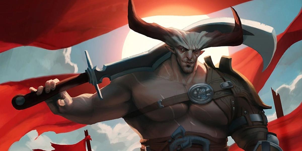 Arte promocional de Dragon Age: Inquisition Iron Bull
