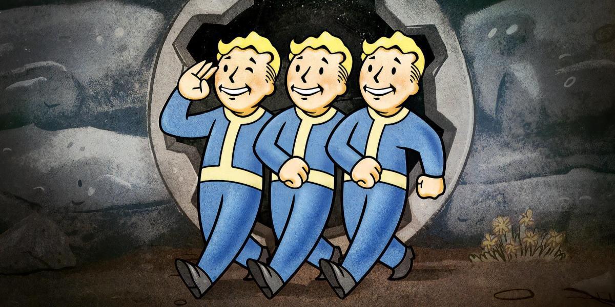 Fallout 76 de Três Vault Boys