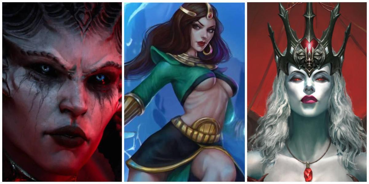 Top 10 mulheres poderosas em Diablo