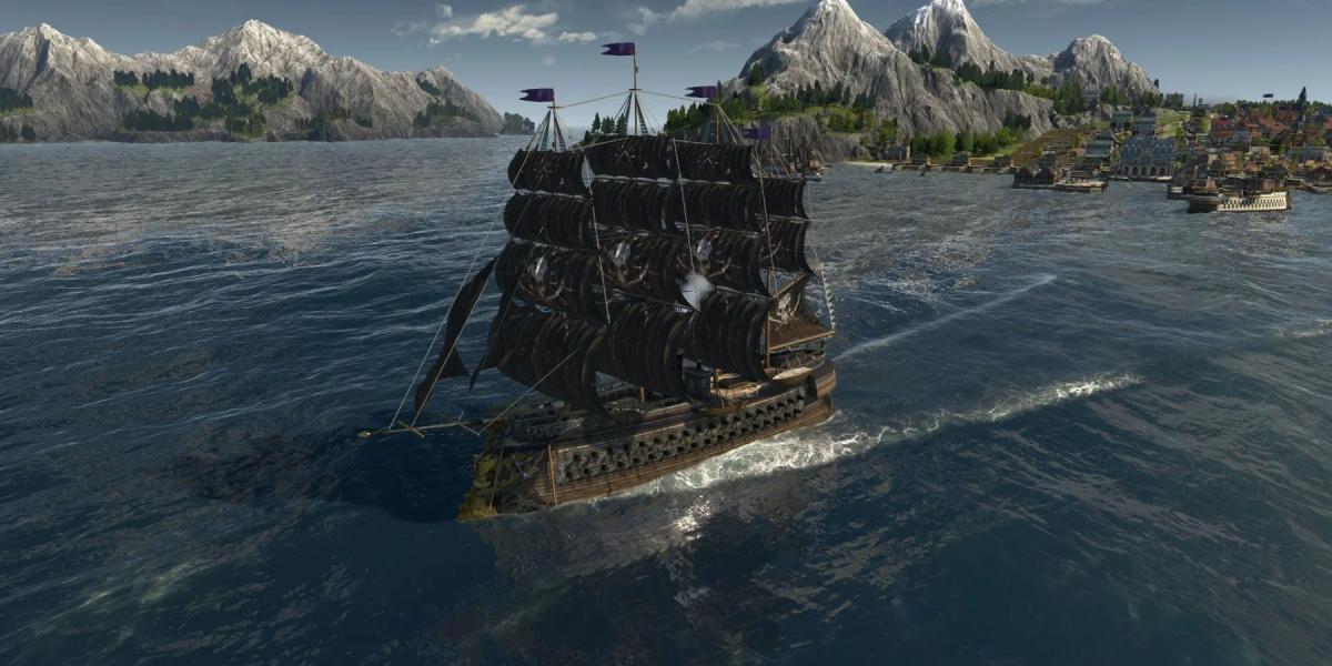 Pirate Ship-of-the-line no ano de 1800