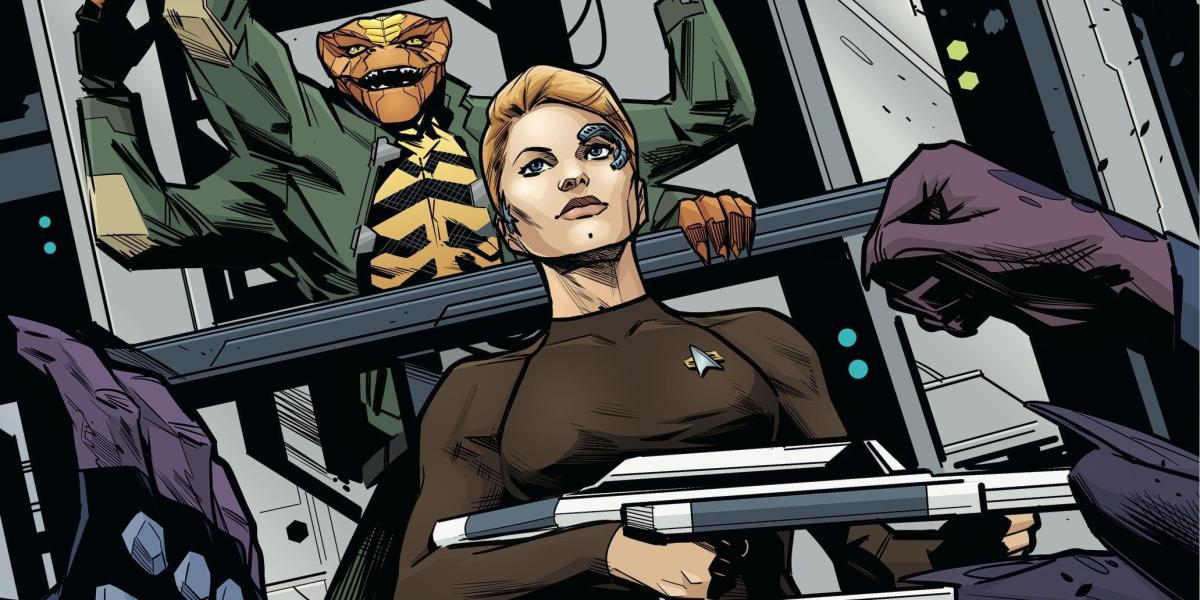 IDW Star Trek Voyager Seven's Reckoing 3 Symphony for the Damned Cover