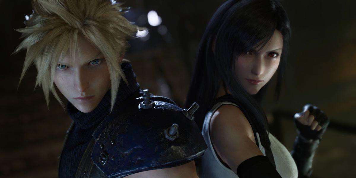 Final Fantasy 7 Remake Cloud e Tifa