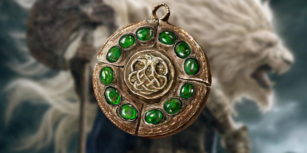 o medalhão de âmbar viridiano +2 talismã