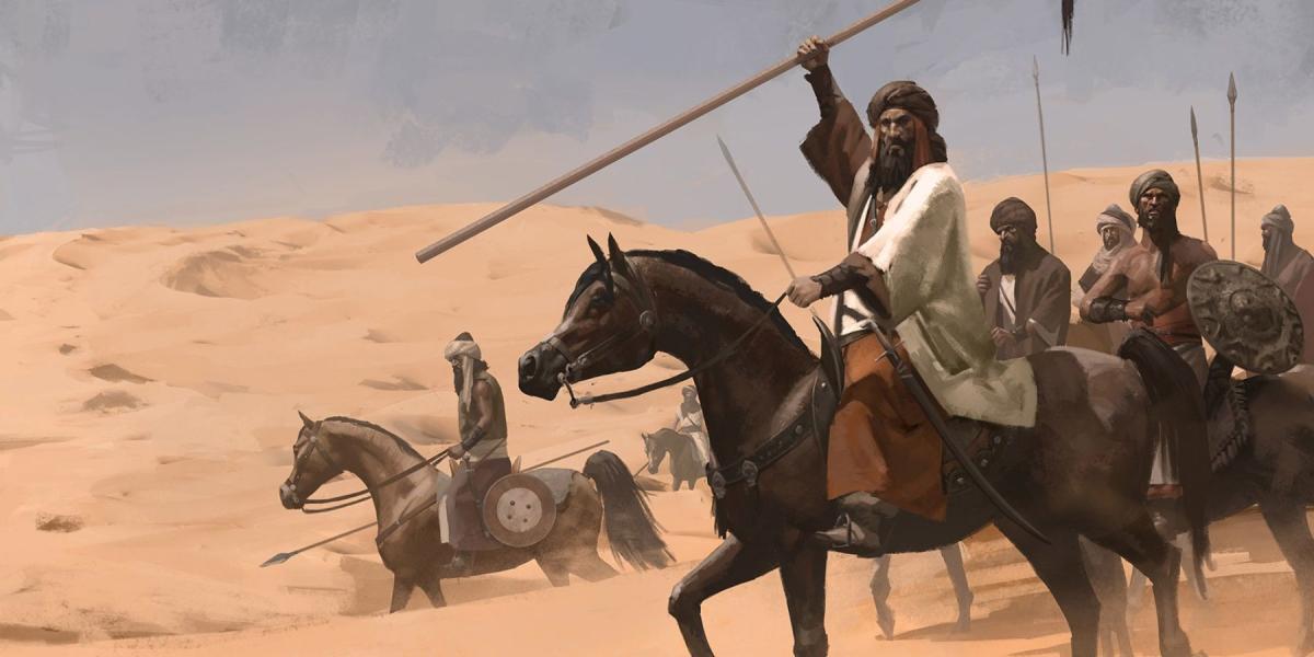 cavalaria no deserto em mount and blade 2 bannerlord