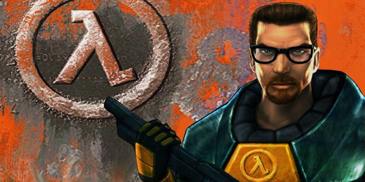 Half-Life - imagem promocional de Gordon Freeman