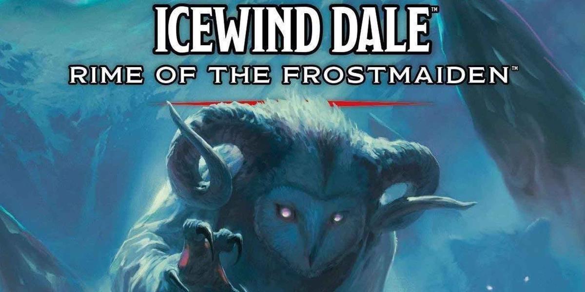 Livro de campanha Rime of the Frostmaiden D&D