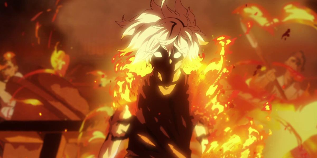 Gabimaru sobrevive aos incêndios – Hell's Paradise Jigokuraku Episódio 1