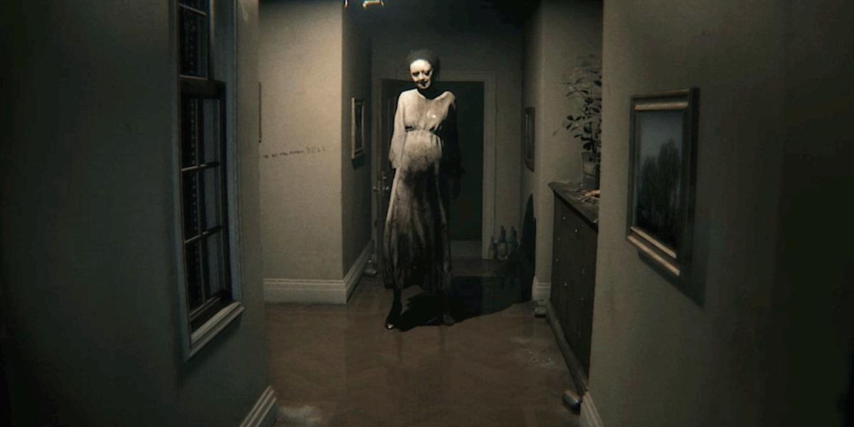 O fantasma de Lisa da demo PT Silent Hill