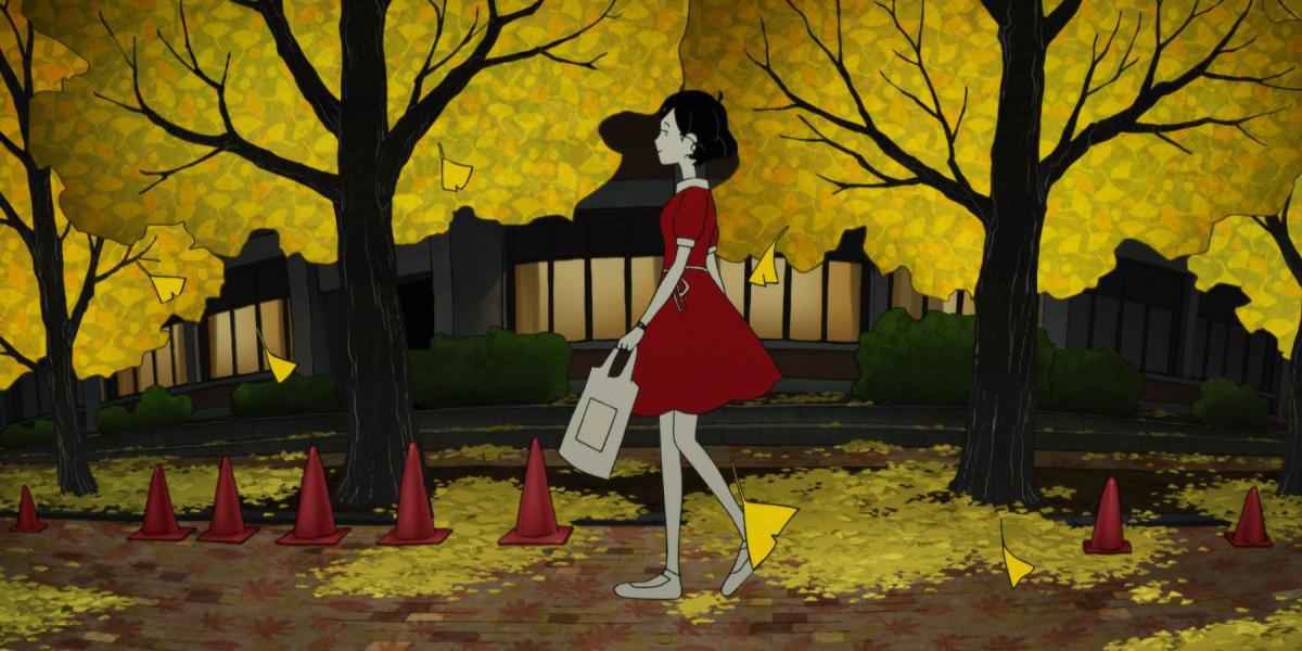 A noite é curta, filme de anime Walk On Girl