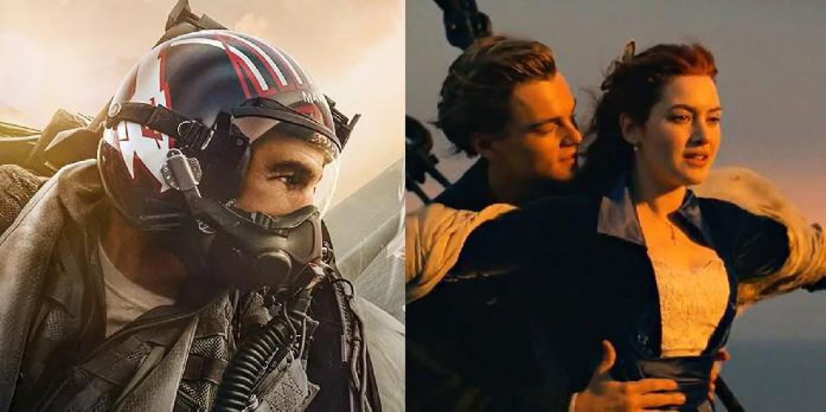 Top Gun: Maverick ultrapassa Titanic para se tornar o sétimo maior filme nas bilheterias domésticas