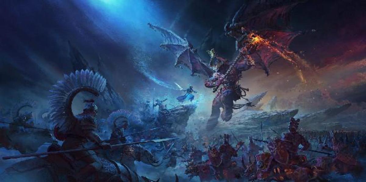 Total War Warhammer 3 Patch 1.2 aprimora Demônios Maiores e adiciona novas unidades