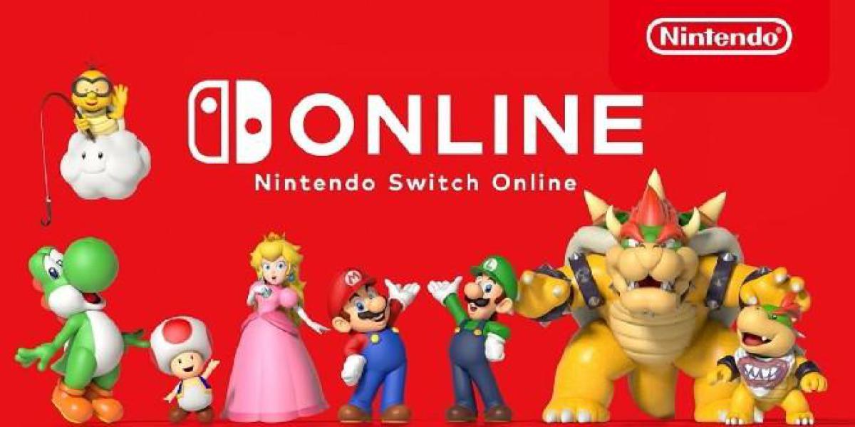 Trailer do Nintendo Switch Online inundado de desgostos