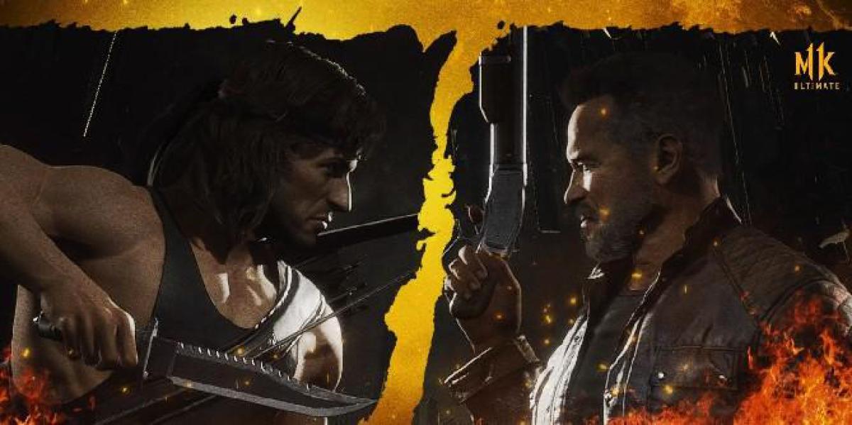 Trailers de Mortal Kombat 11 colocam Rambo contra o Exterminador do Futuro