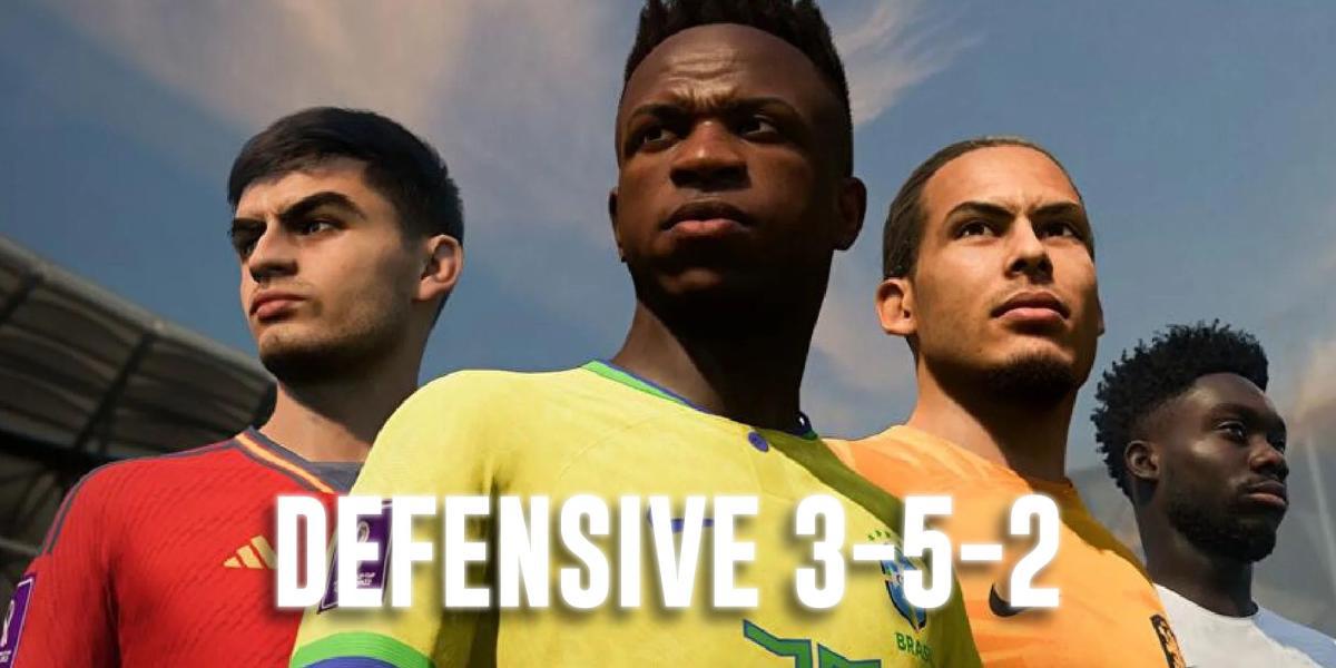 Tática defensiva 3-5-3 FIFA 23