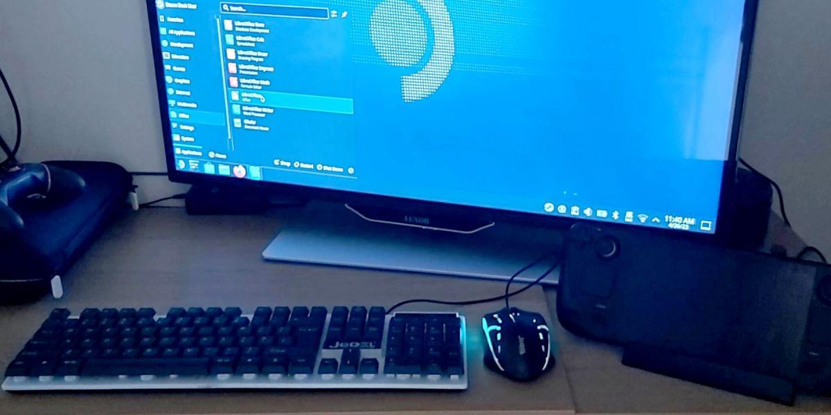 Transforme seu Steam Deck em PC de mesa!