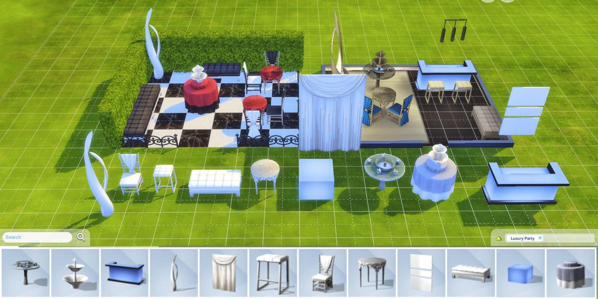 The Sims 4 Luxury Party Build_Buy