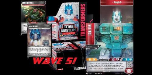 Transformers Trading Card Game concluído com lançamento de novos cards
